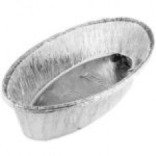 Oval L Challah Aluminum Pans (3 Count)Item #: 550Case Count: 66 Packs