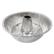 Round Deep w/ Tube Aluminum Pan