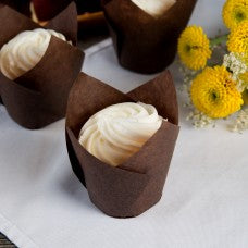 LARGE TULIP BROWN BAKING CUP (2000)