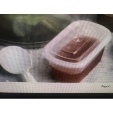 SD4oz rectangle portion cup with lids (500)