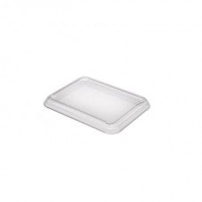 Clear dome lid for 32 oz dual-ovenable container (390)