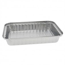 1.5 LB SHALLOW ALUMINUM OBLONG FOIL PAN