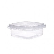 8 oz. Square TEIPL Plastic Container