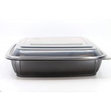 100oz (10x13) mega meals BLACK tray (100) NOT COMBO (LID NOT INCLUDED)