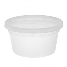 12oz new spring deli containers with lid (240)