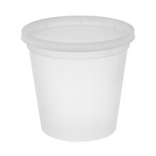 24oz new spring deli containers with lid (240)