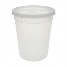 32oz new spring deli containers with lid (240)