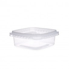 8oz clear TE square container(900)