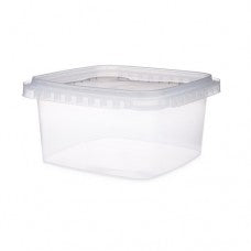 32oz clear TE square container(420)