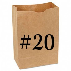 #20 Brown Paper Bag (1000)