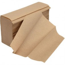 BROWN MULTI FOLD paper towel