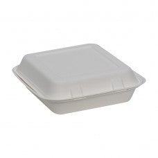 ENVIROMENTAL Clampshell Container 8" 1COMP HINGED CLAMSHELL (NATURAL)200