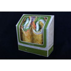 KHAKI LEAF TOTILLA PACK(500) Paper container chipboard