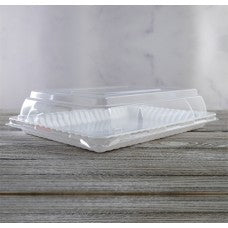 9 X 13 CLEAR TRAY packed (48)