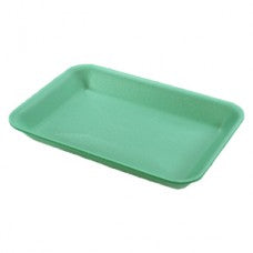 2 GREEN FOAM TRAY