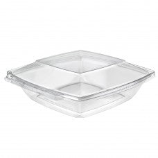 Cont. Pagoda 48 oz Plastic Container Showcase (88)