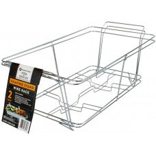 9X12 5X23 CHROME CHAFING RACK(1) indv.