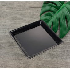 10.75 square conserve tray blk(25)