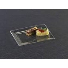 10X6.5 RECTANGLE CLEAR PLATE(120)