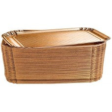 93/8X135/16 (200) Bakery Gold Flat Platter