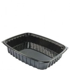 30OZ SINGLE COMPARTMENT BLACK CONTAINER.(252)