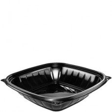 32OZ BLACK SQUARE BOWL (252)