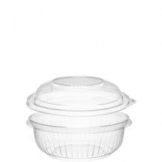 C12BCD CLEAR ROUND BOWL W/LID(252)