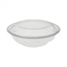 64 OZ. CLR SWIRL BOWL W/LID (100)