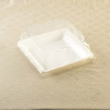 Clear dome lid for 10.75"x10.75" square platter(50)