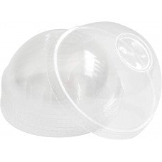 98MM PET DOME LID NO HOLE 10/100