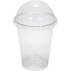 Clear dome llid with hole fits 12S-24 oz cup (1000)