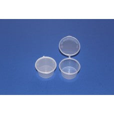 2 oz. clear hinged portion container (40/50)