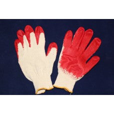 GLOVE COTTON RED 10 PCS