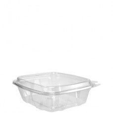 24 oz Clearpac Safeseal Combo Hinged PET Dome Lid 200/cs