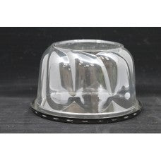 5" CAKE BASE CLEAR DOM (150)